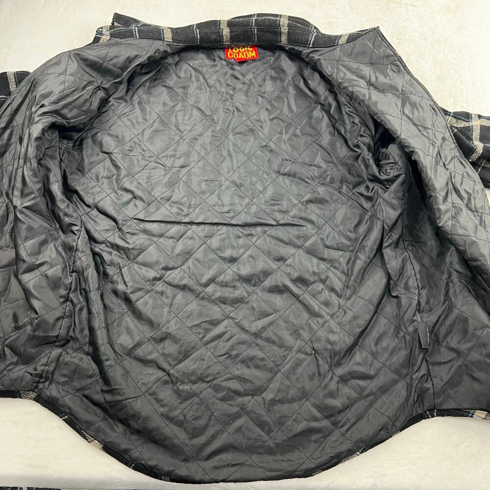 Logic COADM Tour 2019 Plaid Shirt Sz Medium Bobby Boy Wool Blend Flannel Jacket - Picture 8 of 10